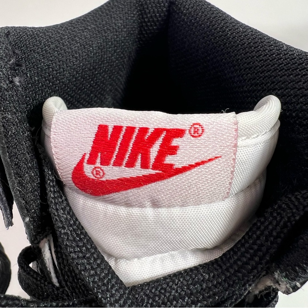 Nike Dunk High Sneakers White Black Size 8.5 - Picture 10 of 15